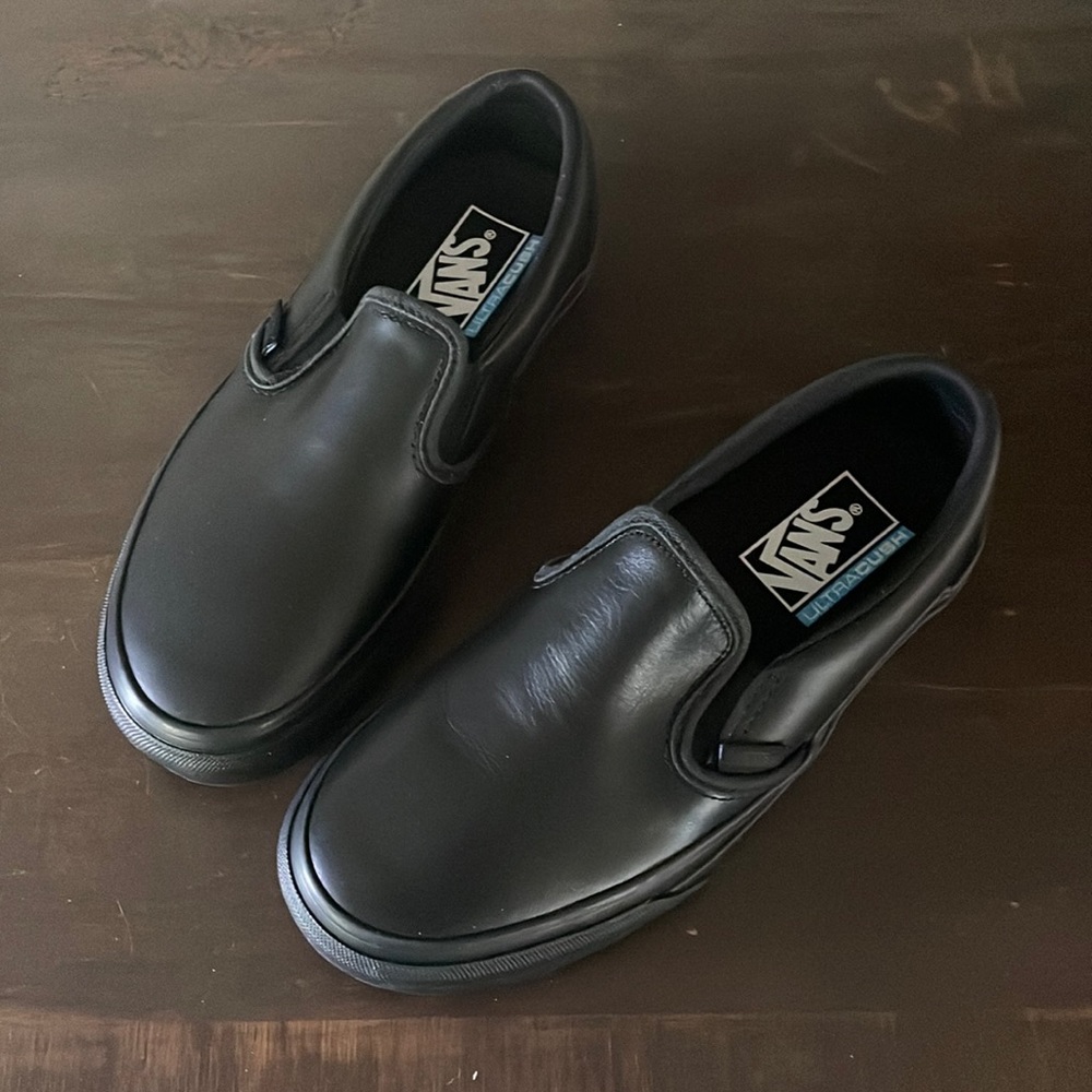Black vans size 6.5